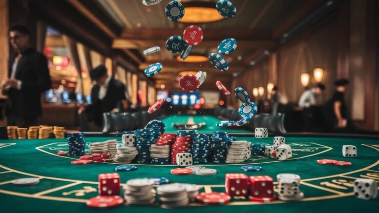 desa 4d platform interface showing live-dealer tables and sportsbook on mobile